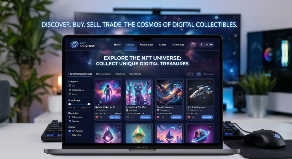 NFT Universe product preview