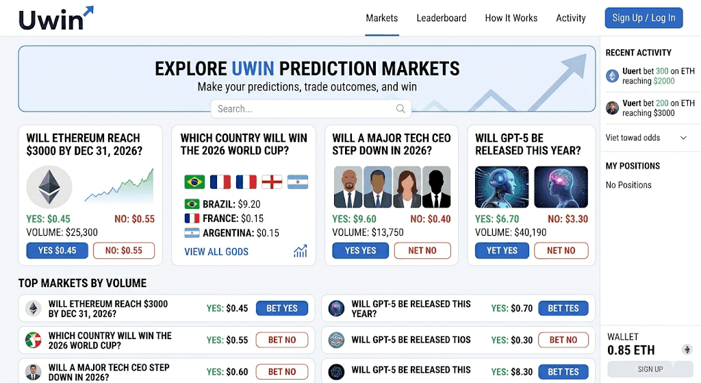 Uwin product preview